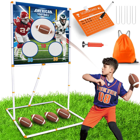 Kids Football Toss Game Set